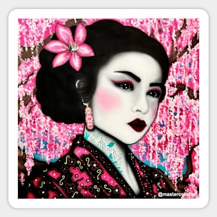 Forbidden Geisha Sticker